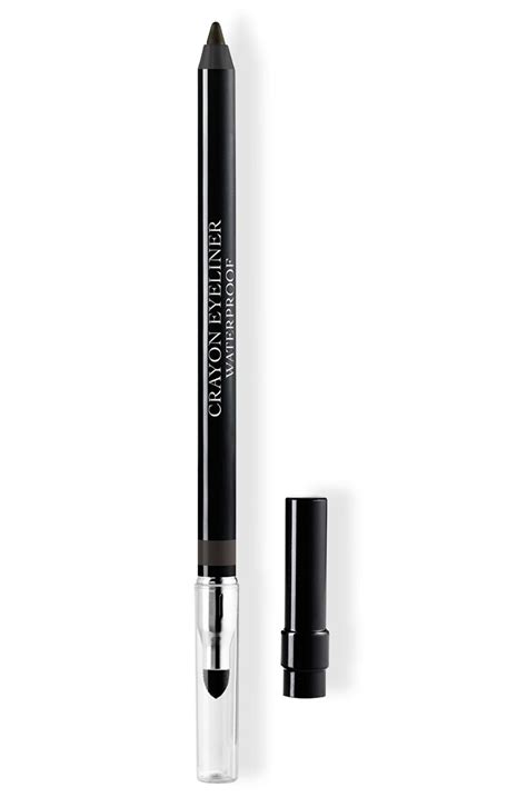 dior waterproof eyeliner swatch|Dior waterproof eyeliner pencil review.